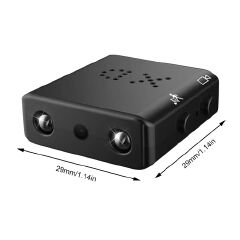 Mini Camera 1920x1080P Home Security Camcorder Infrared Night Vision Motion Detection Support TF Card Up To 32G