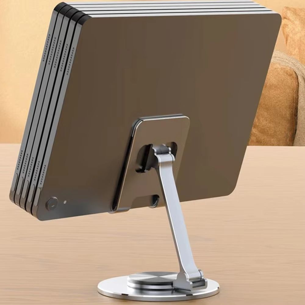 New 360° Rotate Metal Desk Mobile Phone Holder Stand For iPhone Xiaomi iPad Adjustable Desktop Tablet Table Cell Phone Stand