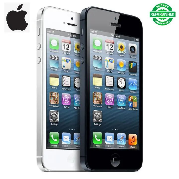 Refurbished Apple iPhone 5 1+16GB 4.0" Screen 8MP Camera WIFI GPS Unlocked Mobile Phone IOS Dual-core 1560mAh Phones