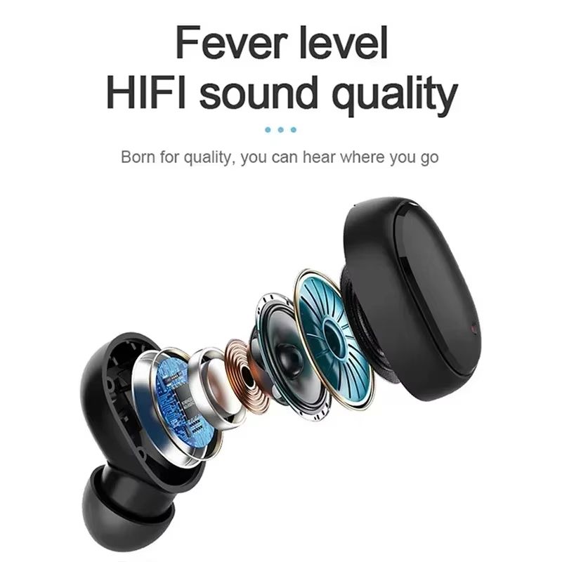 Earphones Wireless Bluetooth 5.1 Headphones Touch Control Earbuds With Mic Earphones Sport Waterproof Headset for xiaomi