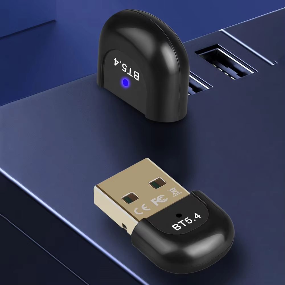 Bluetooth Adapter for PC USB Bluetooth 5.4 Dongle Bluetooth Receiver for Speaker Wireless Mouse Keyboard Music Audio Transmitter