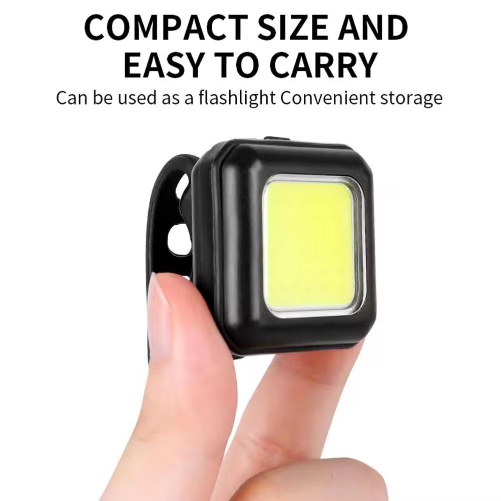 Mini Bicycle Light Waterproof Super Brighteness LED Flashlight Mountain Tail Accessories Bike Lights Warning Night Cycling F6A7