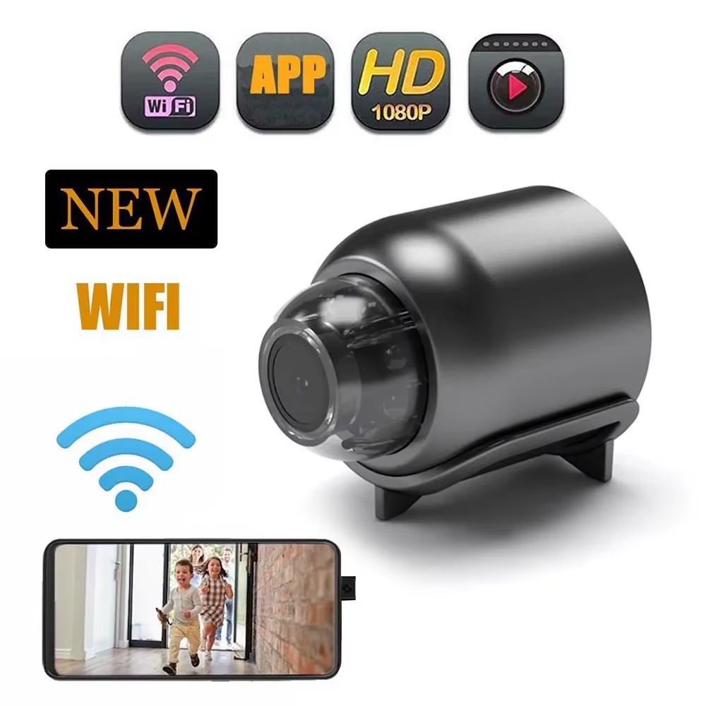 New X5 HD Mini Camera Smart Home WiFi Baby Monitor Indoor Safety Security Surveillance Camcorder IP Cam Audio Video Recorder