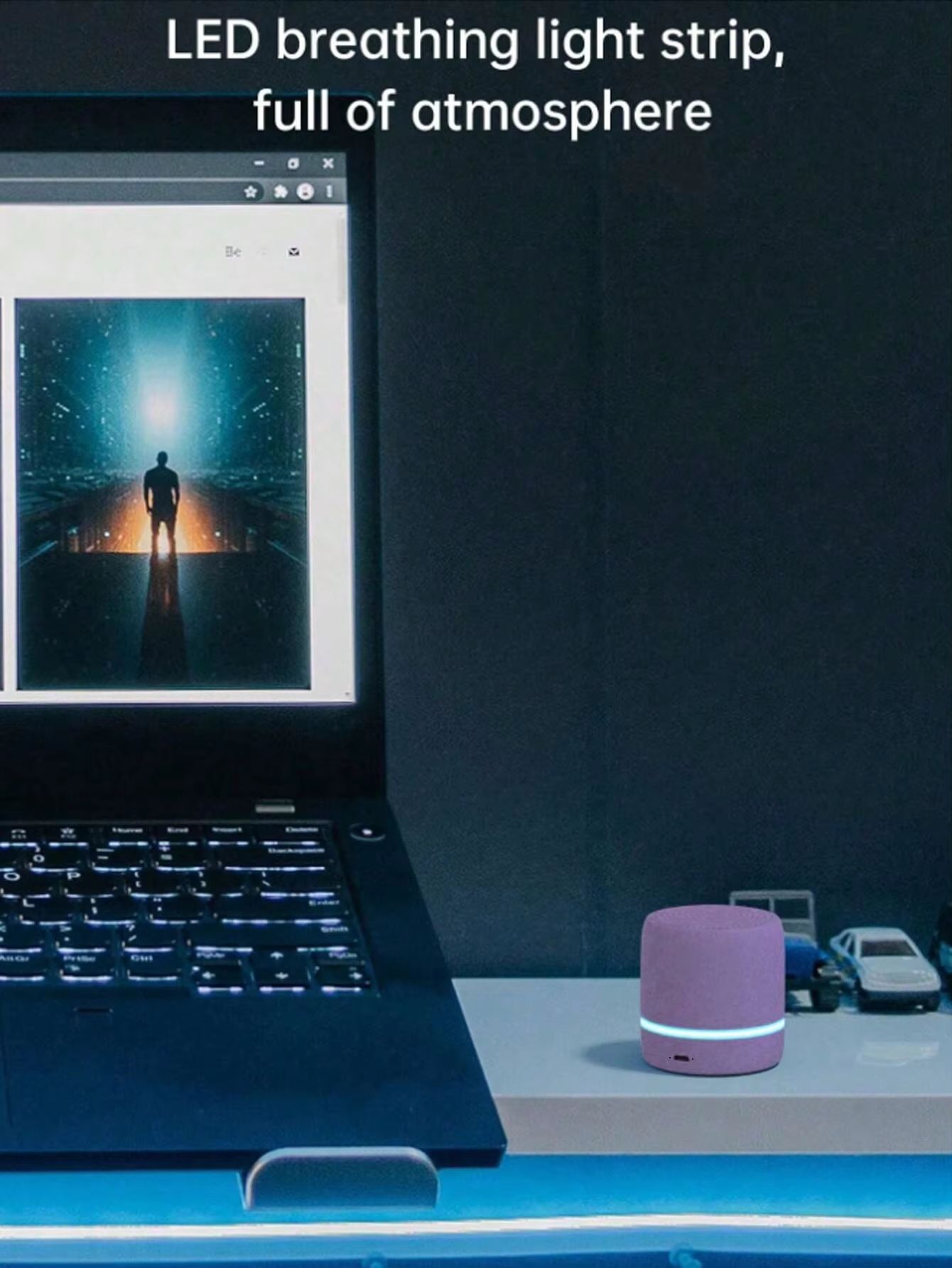 Surround mini USB outdoor subwoofer audio player microphone suitable for music wireless small speaker portable stereo