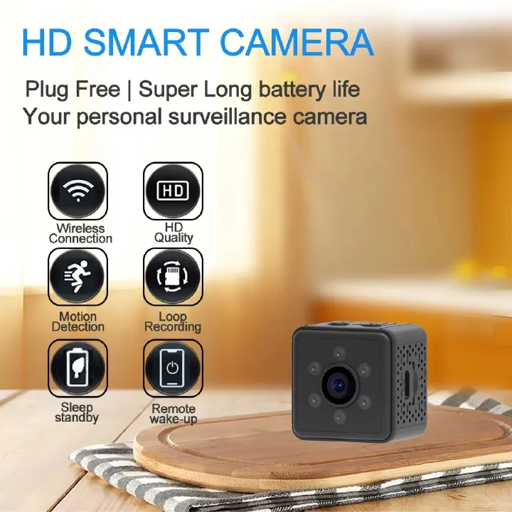 New V3 Mini Cameras HD Wireless WiFi Surveillance Camera Super Small IP Home Security Camera Sleep Standby support Remote ON/OFF