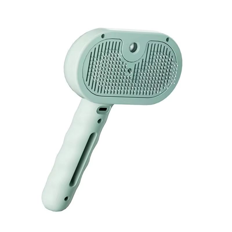Pet Spray Hair Comb Pet Hair Remover Cleaning Brush Cats Grooming Dog Accessories Tools Dematting Water Mist Humidifier Comb