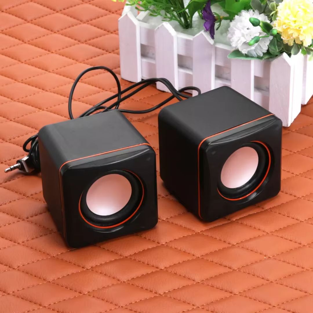 Computer Speakers Wired Loudspeaker Surround Soundbar Speaker Bass Stereo Subwoofer Sound for Bar Laptop 3.5mm AUX-in Portable