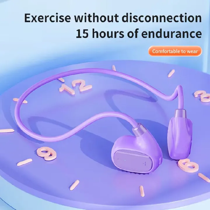 Wireless ear hook S11 Bluetooth earphones V5.3 open non in ear air bone conduction running earphones with long battery life