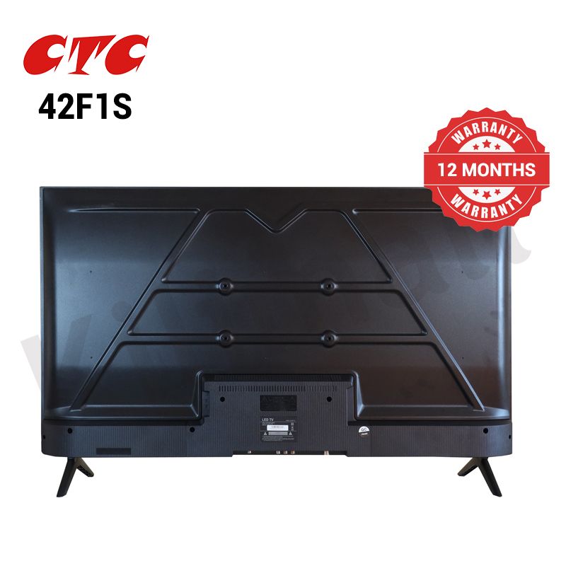 CTC 42 Inch Android Smart TV HD Television with 24 Months Warranty(CTC42F1S) Multi-screen, HDMI, Android 11.0, USB 2.0, Eco friendly, Narrow Bezel, DVB-T2, YouTube, Netflix, Prime Video