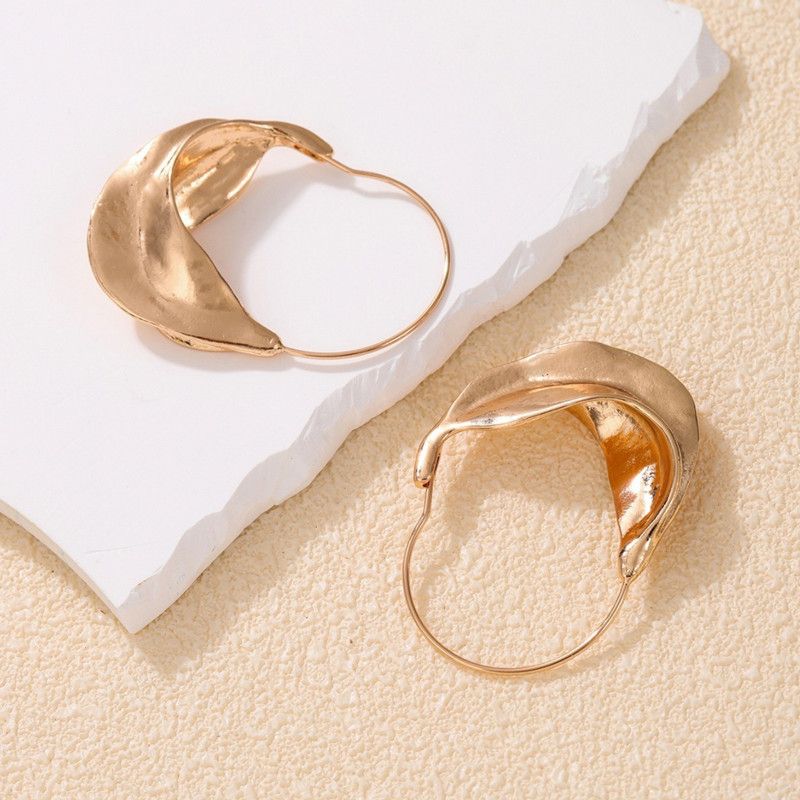 Women Earrings Irregular Earrings For Women  Alloy Flower Basket Earrings Ladies