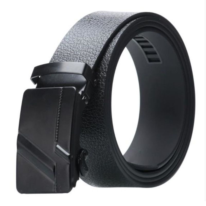 Belts Men Belts Men's Automatic Buckle Belt For Men Business Casual Black Belts Mens Belt Men