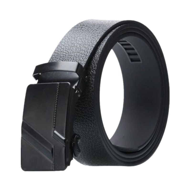 Belts Men Belts Men's Automatic Buckle Belt For Men Business Casual Black Belts Mens Belt Men