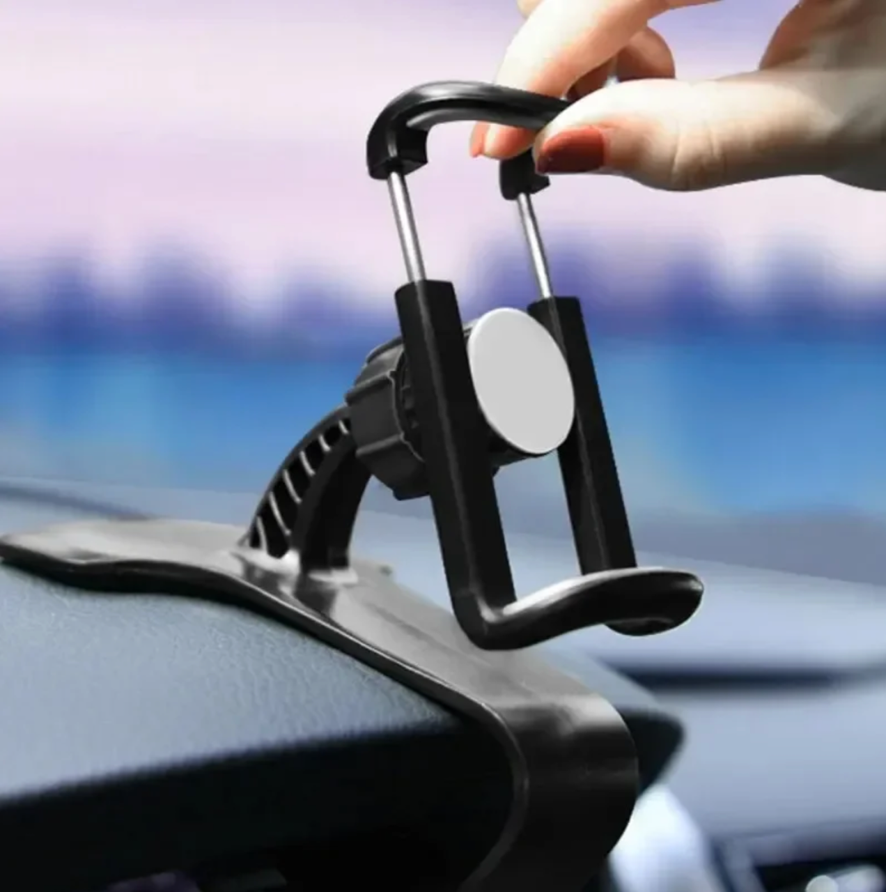 Car Phone Holder Stand Universal Dashboard Easy Clip Mount GPS Bracket Car Mobile Phone Support in Car For iPhone Xiaomi Samsung
