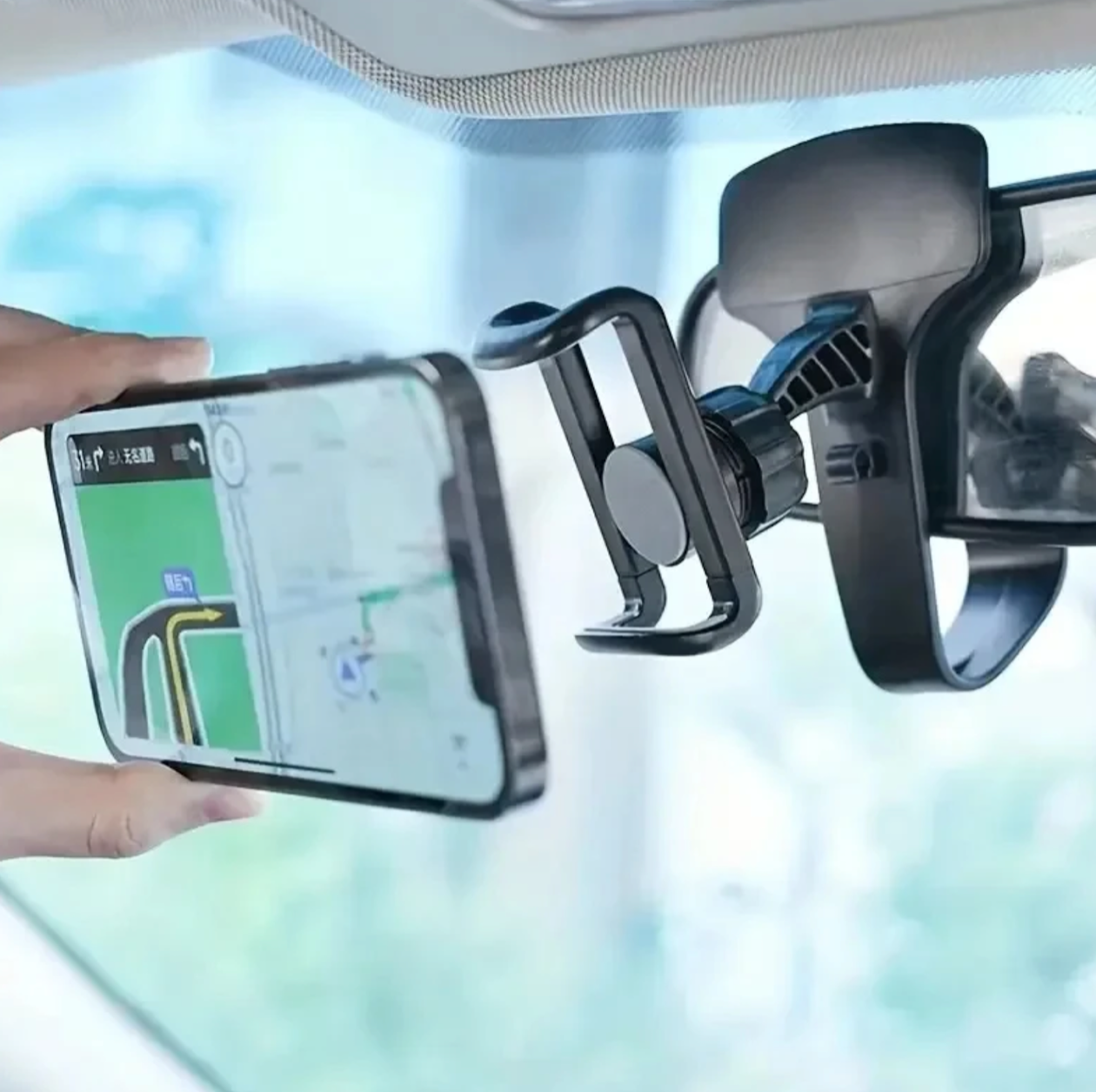 Car Phone Holder Stand Universal Dashboard Easy Clip Mount GPS Bracket Car Mobile Phone Support in Car For iPhone Xiaomi Samsung