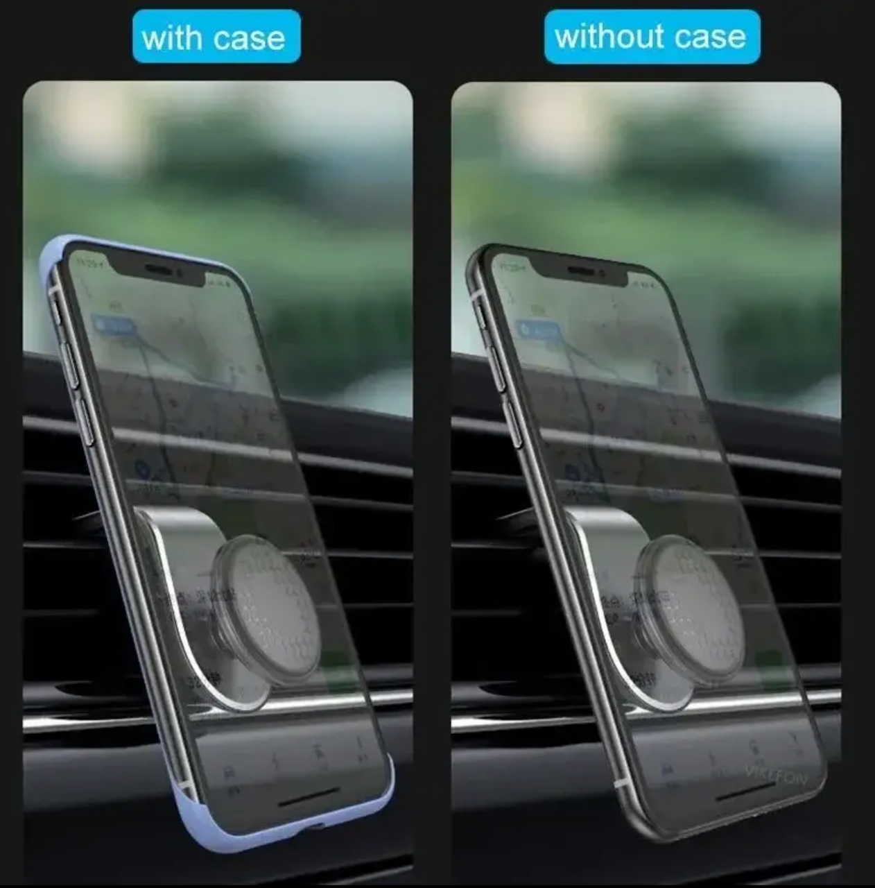 Magnetic Car Phone Holder Air Vent Clip Mount Mobile Cellphone GPS Support For Xiaomi iPhone 15 Huawei Samsung Phone Car Stand