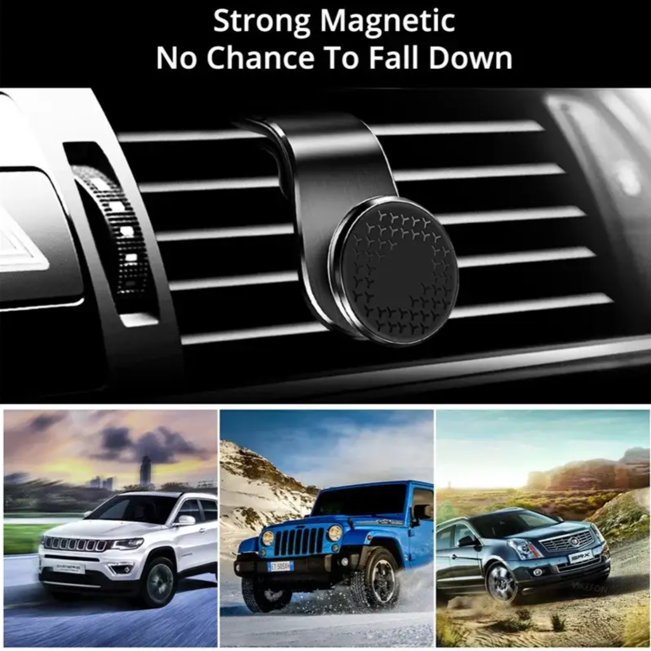 Magnetic Car Phone Holder Air Vent Clip Mount Mobile Cellphone GPS Support For Xiaomi iPhone 15 Huawei Samsung Phone Car Stand