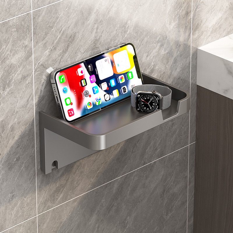 YIQI Enjoy Toilet Paper Holder Punch-free Toilet Roll Paper Holder Toilet Paper Box Tissue Rack Paper Rack Wall Wash Towel Tissue Storage Rack