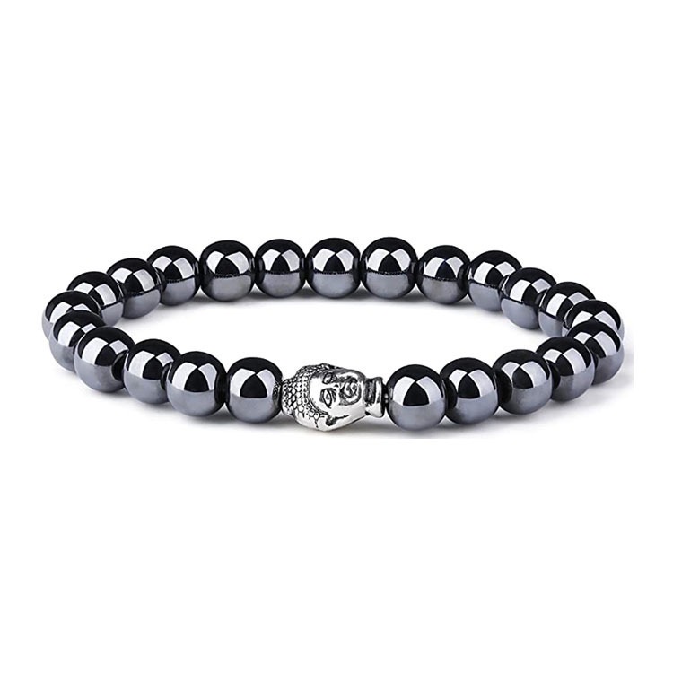 Men Women 7 Chakra Beaded Bracelets Bangles Healing Tiger Eye Stone Chakra Prayer Charm Buddha Bracelet Adjustable Jewelry Gifts