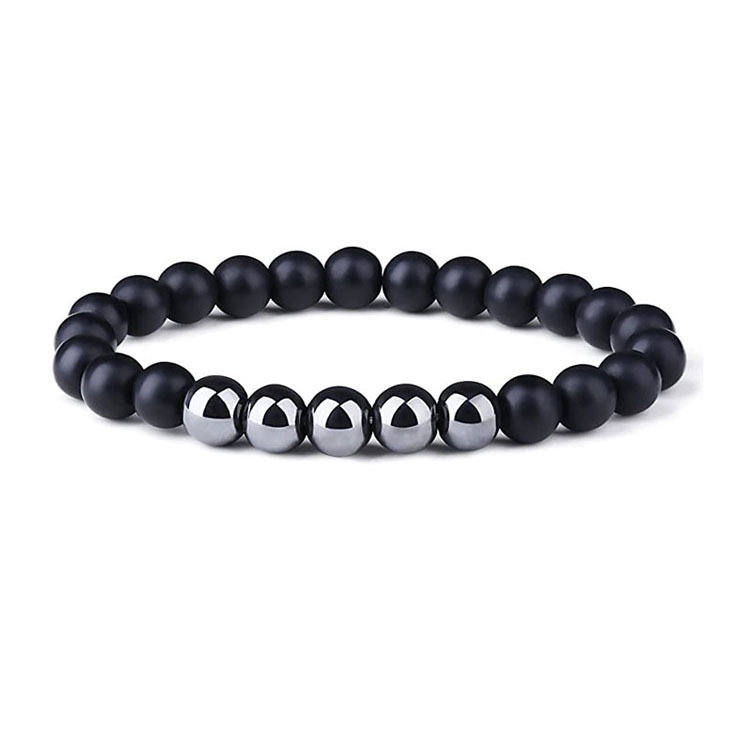 Men Women 7 Chakra Beaded Bracelets Bangles Healing Tiger Eye Stone Chakra Prayer Charm Buddha Bracelet Adjustable Jewelry Gifts