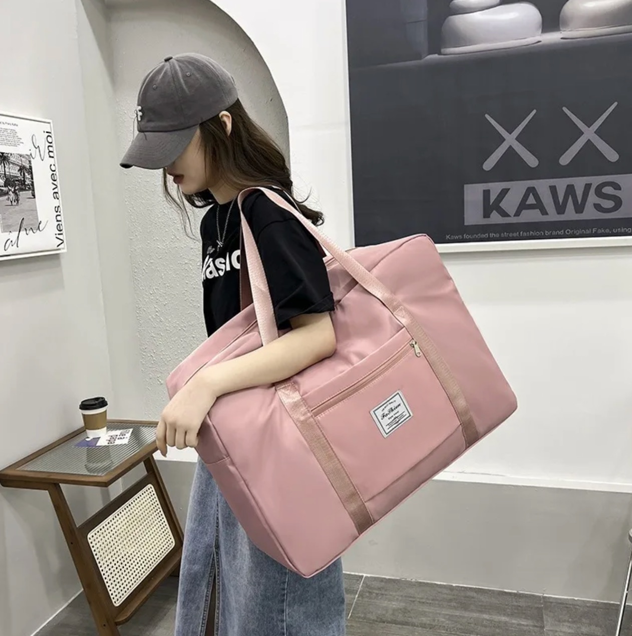 2024 Hot Sale  Travel Large Capacity Storage Bag Zipper Portable Sports Bag Versatile Gym Handbag Small, Medium, and Large