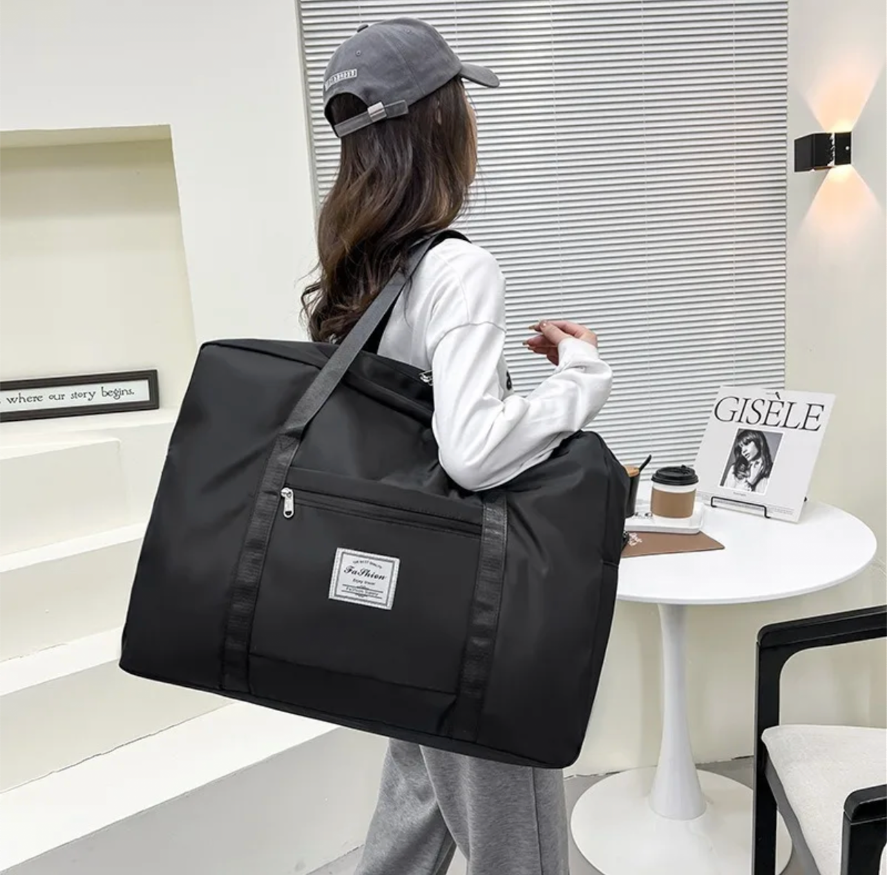 2024 Hot Sale  Travel Large Capacity Storage Bag Zipper Portable Sports Bag Versatile Gym Handbag Small, Medium, and Large