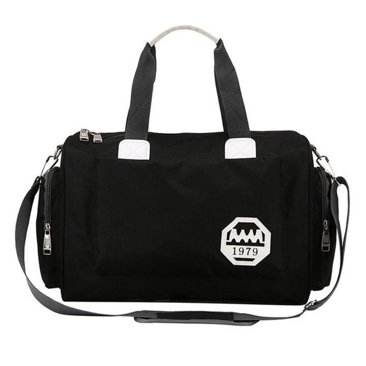 YIQI ENJOY Polyester Travel Bag Unisex Foldable Duffle Bag Organizers Large Capacity Travelling Gym Bags Bag Luggage Women WaterProof Handbags Traveller Bags