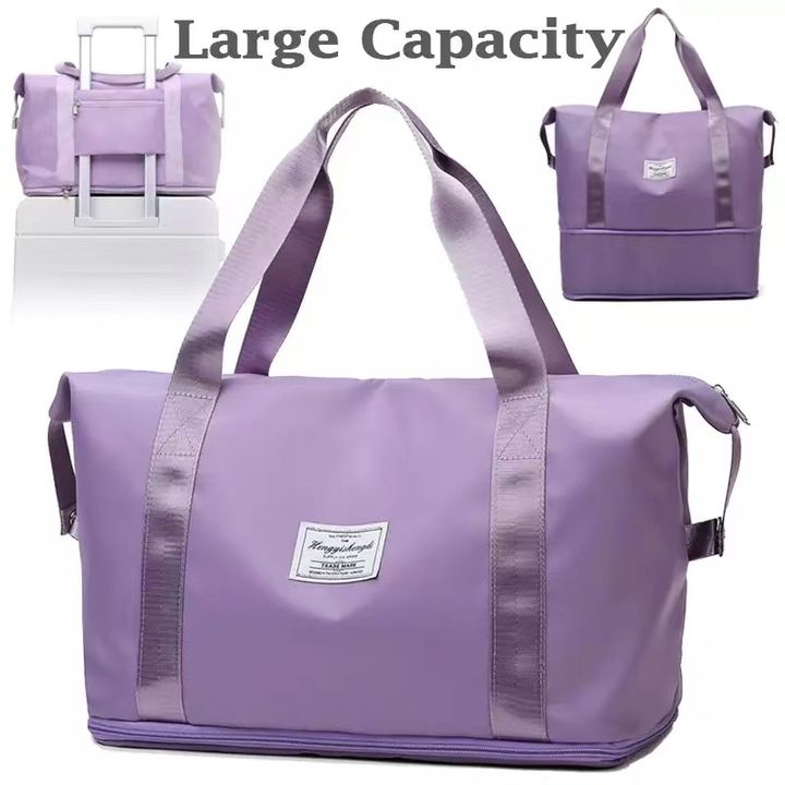 Home Travel Expandable Large Capacity Multifunctional Folding Fashion Outdoor Storage Bag Backpack