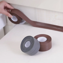 Shower Bath Sealing Tape Strips PVC Self Adhesive Waterproof Wall Sticker for Bathroom Kitchen Seal Caulk Strip Sink Mold Proof