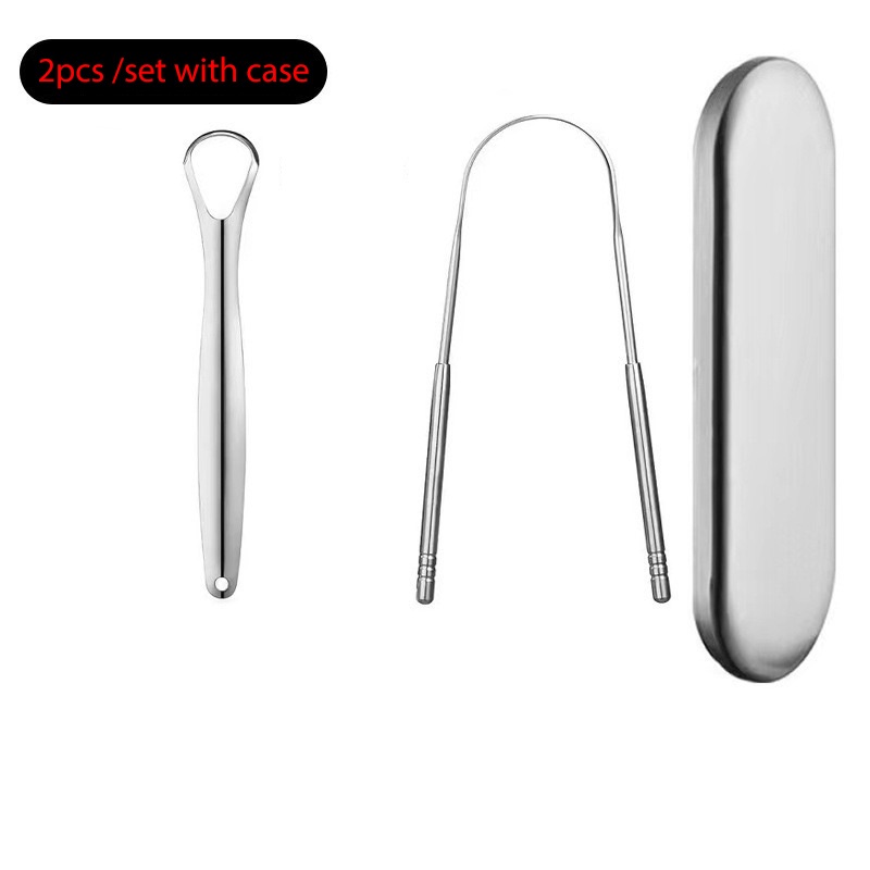Tongue Scraper, 4Pcs Tongue Cleaners Metal Tongue Scraper with Case for Adults Kids, Great for Oral Hygiene Reduce Bad Breath
Visit the MORGLES Store