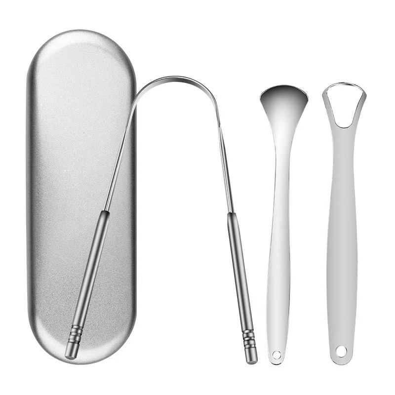 Tongue Scraper, 4Pcs Tongue Cleaners Metal Tongue Scraper with Case for Adults Kids, Great for Oral Hygiene Reduce Bad Breath
Visit the MORGLES Store