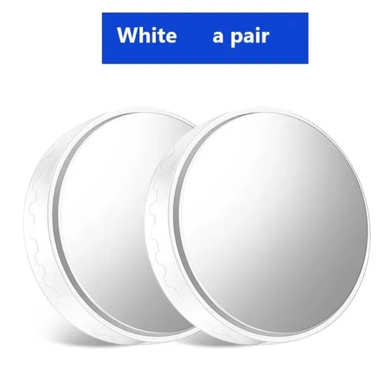 Car Blind Spot Rear View Mirror Wide Angle 360 Degree Adjustable Small Round Mirror Car Reverse Auxiliary Rearview Convex Mirror
