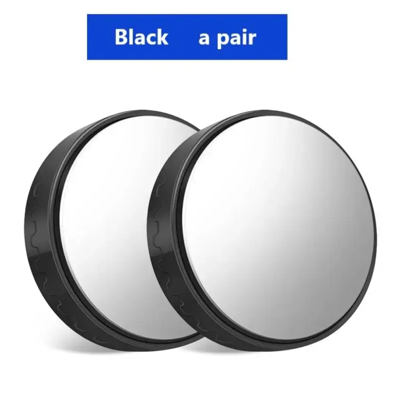 Car Blind Spot Rear View Mirror Wide Angle 360 Degree Adjustable Small Round Mirror Car Reverse Auxiliary Rearview Convex Mirror