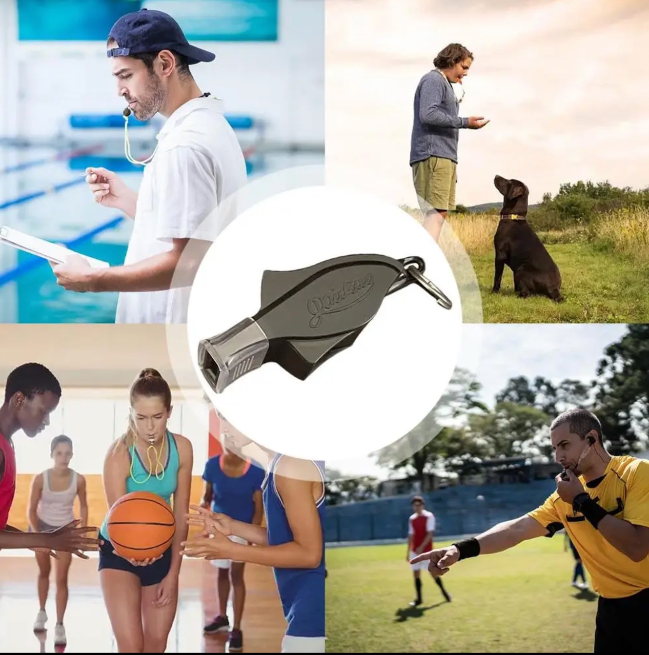 Plastic Sports Training Referee Whistle Professional Soccer Basketball Referee Whistle Outdoor Survival Tool Whistles