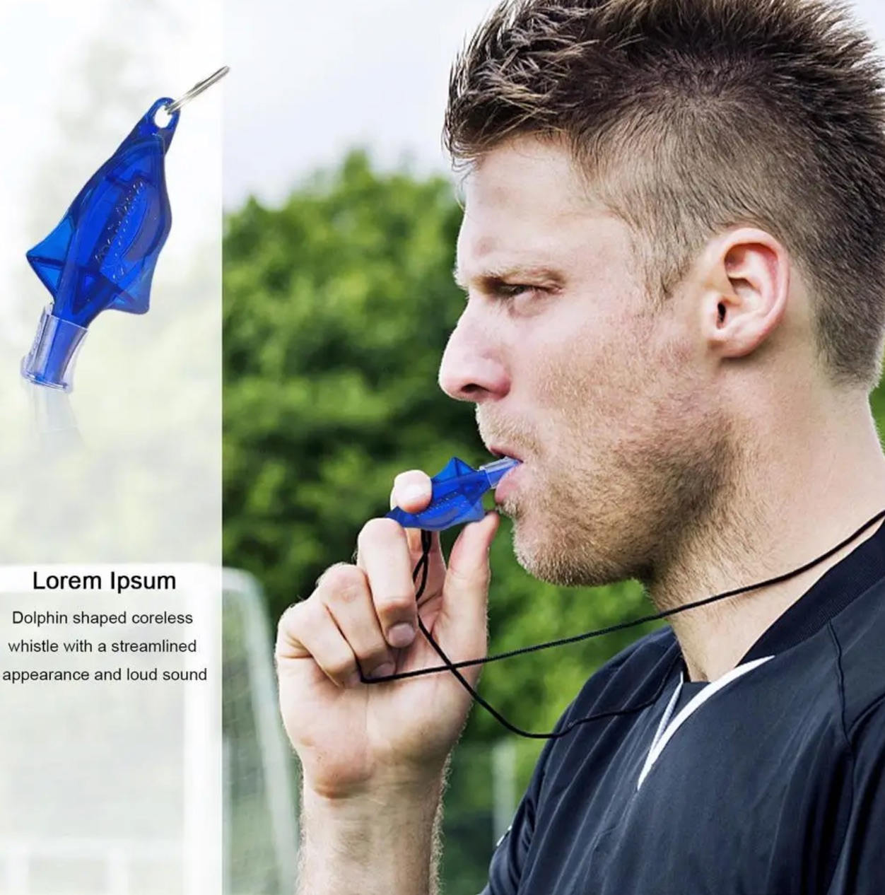 Plastic Sports Training Referee Whistle Professional Soccer Basketball Referee Whistle Outdoor Survival Tool Whistles