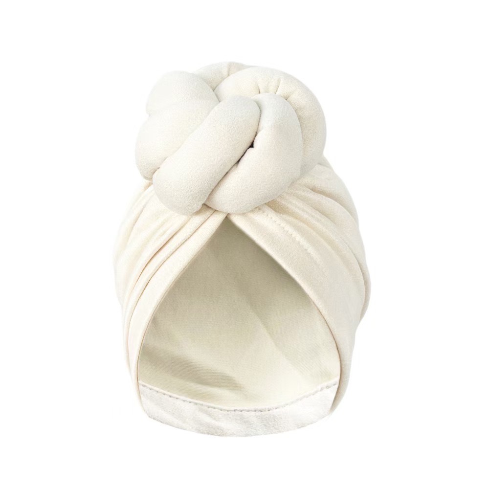 Women Turbans and Head Wraps, Women African Turban Flower Knot Pre-Tied Bonnet Beanie Cap Headwrap