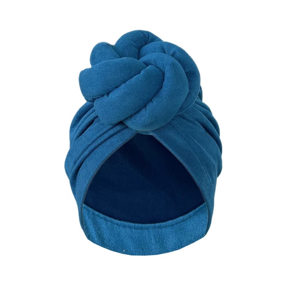 Women Turbans and Head Wraps, Women African Turban Flower Knot Pre-Tied Bonnet Beanie Cap Headwrap