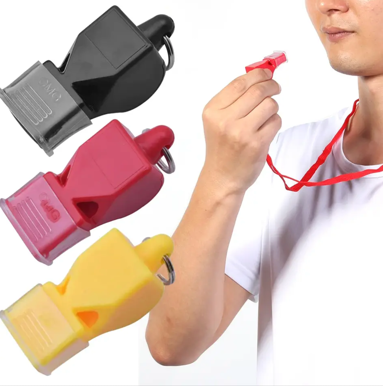 Outdoor Survival School Company Game Tools Football Basketball Running Sports Training Referee Coach Plastic Whistle