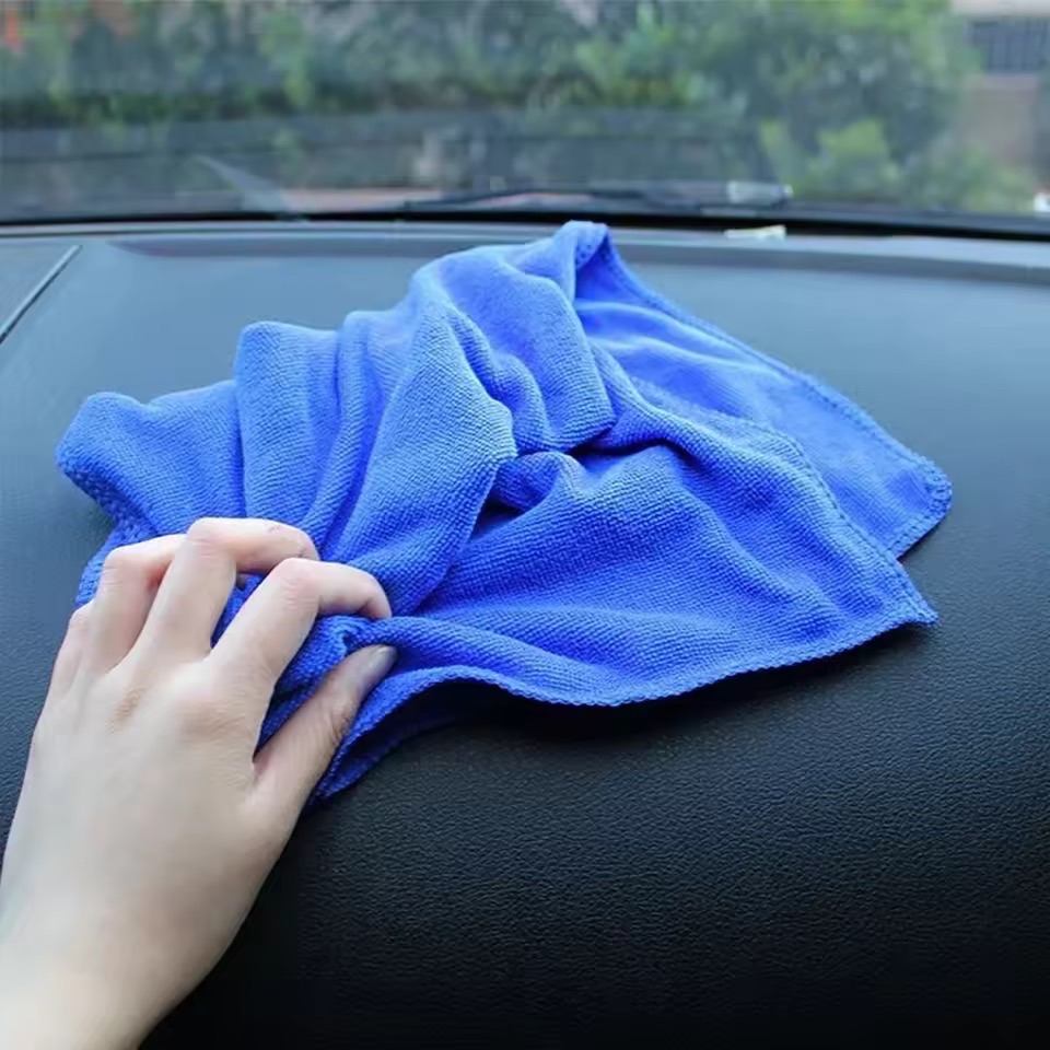 10PCS/ 20PCS Microfiber Towels Car Wash Drying Cloth Towel Household Cleaning Cloths Auto Detailing Polishing Cloth Home Clean Tools