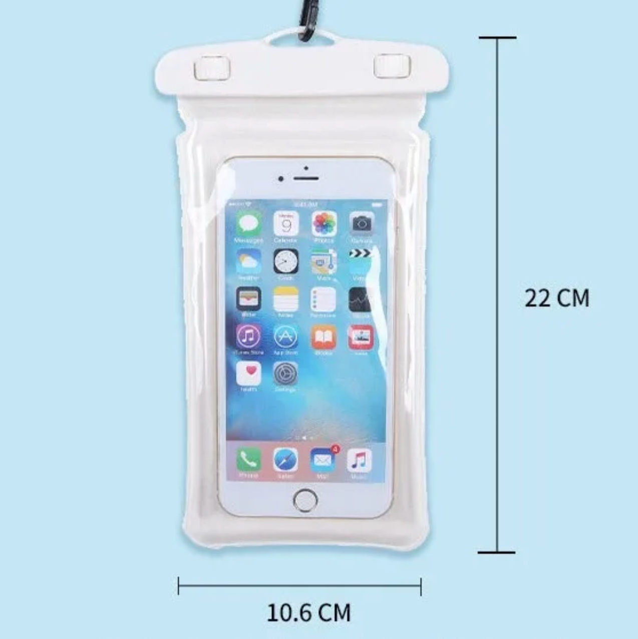 YIQI Enjoy For Phone Waterproof Bag High Permeability Touch Screen Airbag Case Rafting swimming Hot Spring Sealed