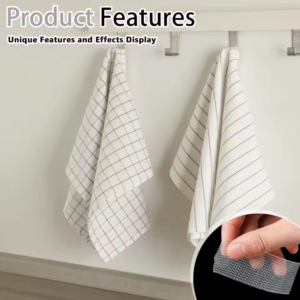 Transparent Sticky Fixed Strips Heavy Duty Double-Sided Adhesive Nano Tape Reusable Waterproof Carpet Adhesive Fiber Mesh Tapes