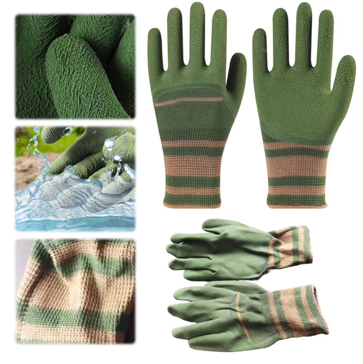 Gardening Gloves Thorn Proof Work Garden Gloves Breathable Garden Gloves Waterproof for Cactus Rose and Blackberry for Women/Men