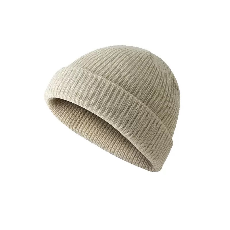 2026 New Year  Solid Color Warm Knitted Brimless Hat Men Beanies Winter Autumn Hip Hop Skullcap Street Men Beanie Unisex Melon Cap Women Male