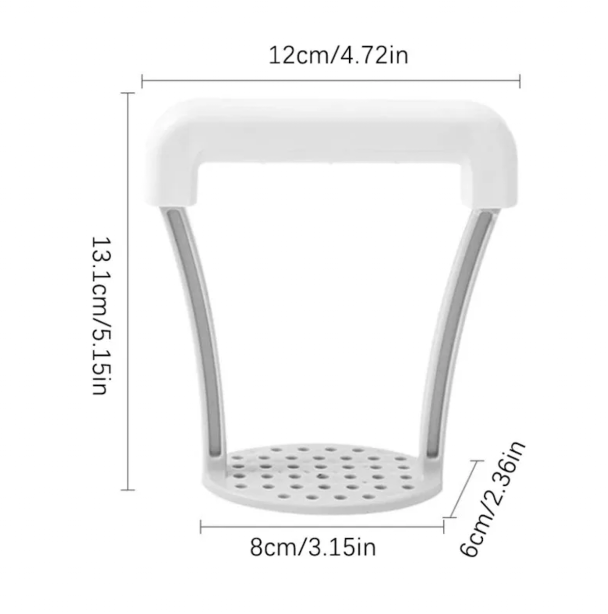 Manual Potato Masher Durable Potato Ricer Kitchen Vegetable Masher With Non-Slip Handle Fruit Juicer Kitchen Gadgets