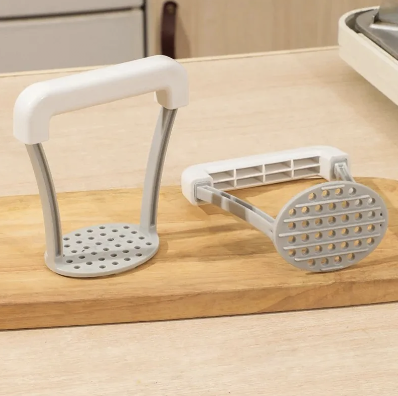 Manual Potato Masher Durable Potato Ricer Kitchen Vegetable Masher With Non-Slip Handle Fruit Juicer Kitchen Gadgets