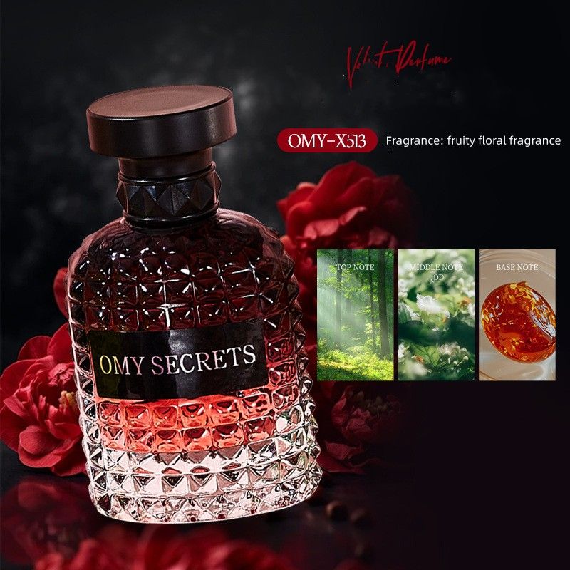 1PC 50ML Women's Flower Perfume Long-lasting Lady Light Perfume Perfume Beauty Fragrance Women's  Perfume For Lady