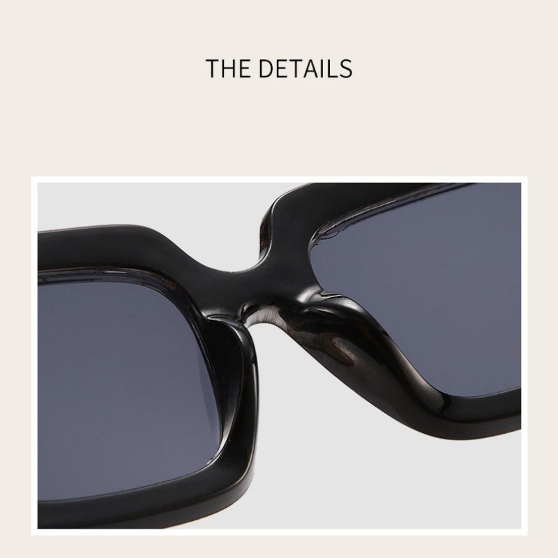 Fashion Large-framed Diamond-encrusted Sunglass Women Personalized Decoration Anti-ultraviolet UV400 Glasses Eyewear Lady