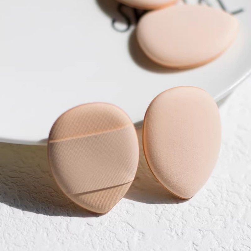 15PCS Mini Cushion Powder Puffs Triangular Finger Soft Puff Expands  Both Wet And Dry Use Make Up Touch-up Concealer Cosmetic Tool