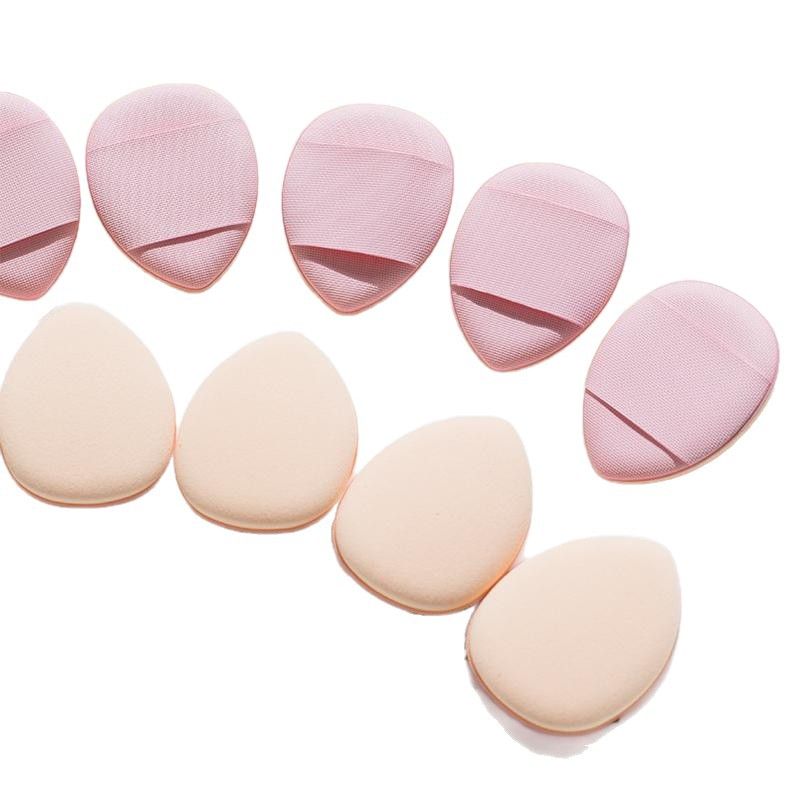 15PCS Mini Cushion Powder Puffs Triangular Finger Soft Puff Expands  Both Wet And Dry Use Make Up Touch-up Concealer Cosmetic Tool