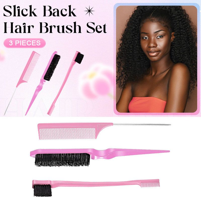 11PCS Hair Care Set  Shampoo Brush Continuous Spray Bottle  Teasing Comb Tail Comb Hollow Comb Styling Smoothing Comb 
Hair Tools Hair Styling Tools