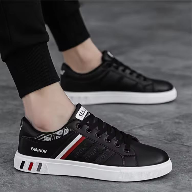 New Men'S Casual Shoes Board Running Shoes Men'S Wholesale White Shoes Men'S Sports Shoes White